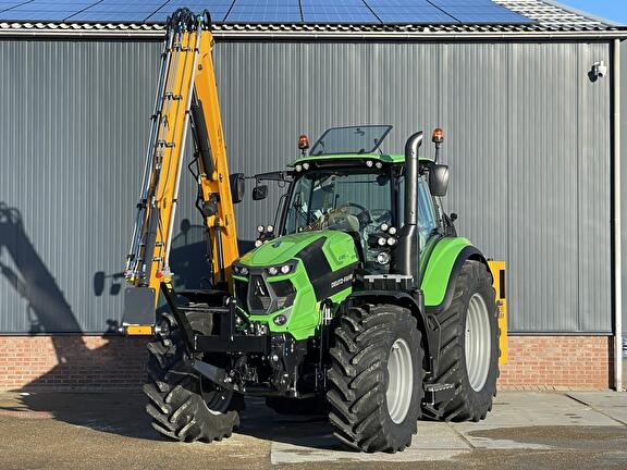 Agrotron 6185 TTV met Herder Grenadier MBK 512 LSH